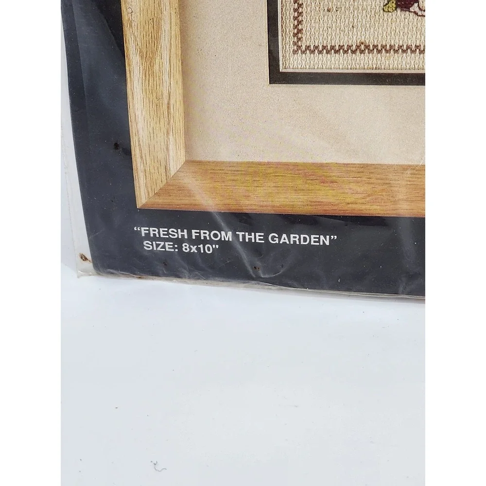 Bucilla Fresh From The Garden Counted Cross Stitch‎ Kit 40159 Vintage 8x10 Fruit